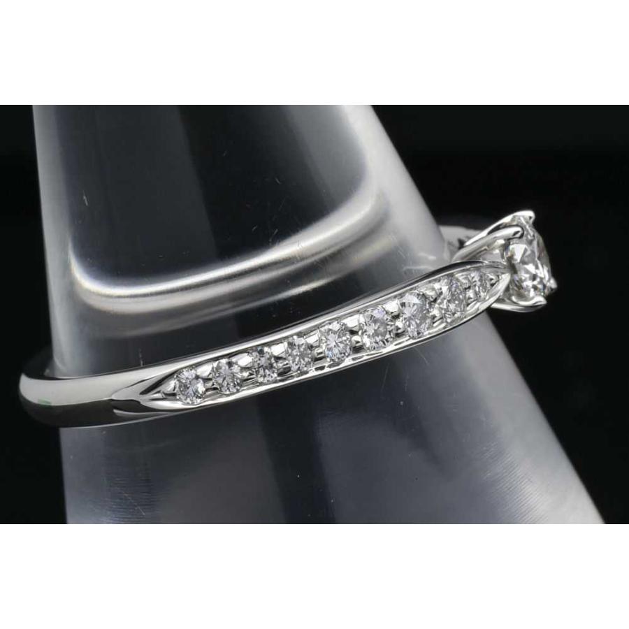 【美品】ティファニー ハーモニーリング Pt950 プラチナ 指輪 TIFFANY&Co.（ティファニー） ハーモニー リング ハーフダイヤモンド