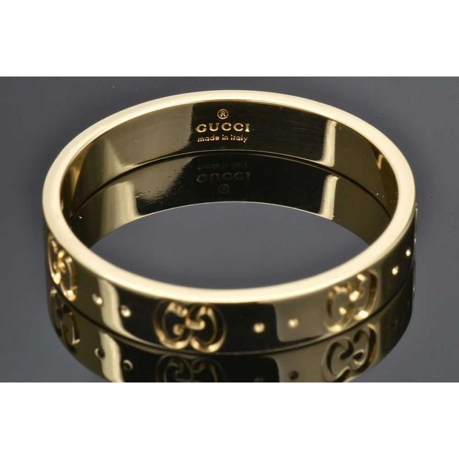 GUCCI（グッチ） アイコン リング GGモチーフ K18YG イエローゴールド