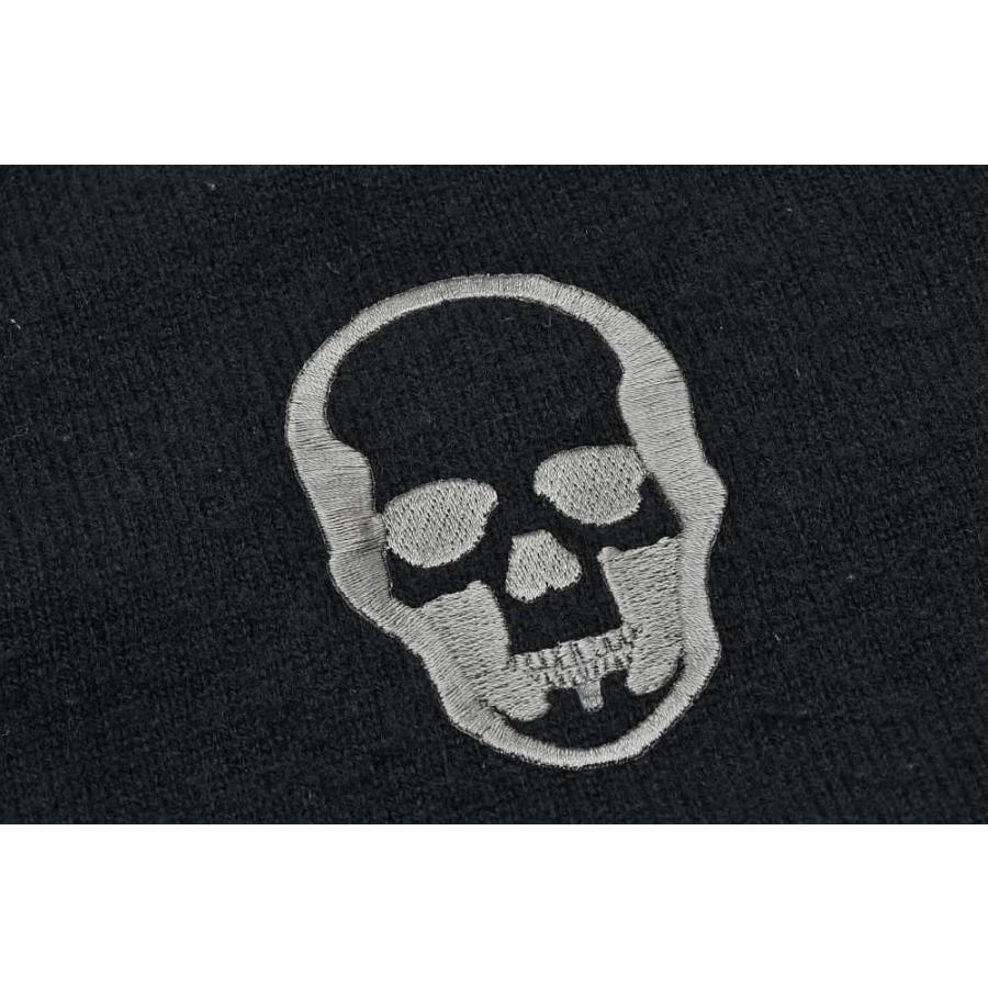 lucien pellat-finet スカルデザイン ハイネックカーディガン lucien