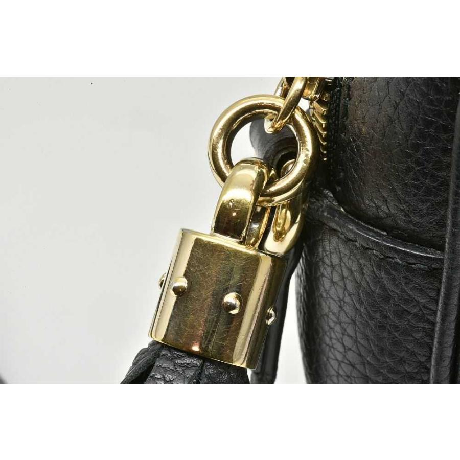 GUCCI グッチ ソーホー レザー スモール ディスコバッグ ショルダー  