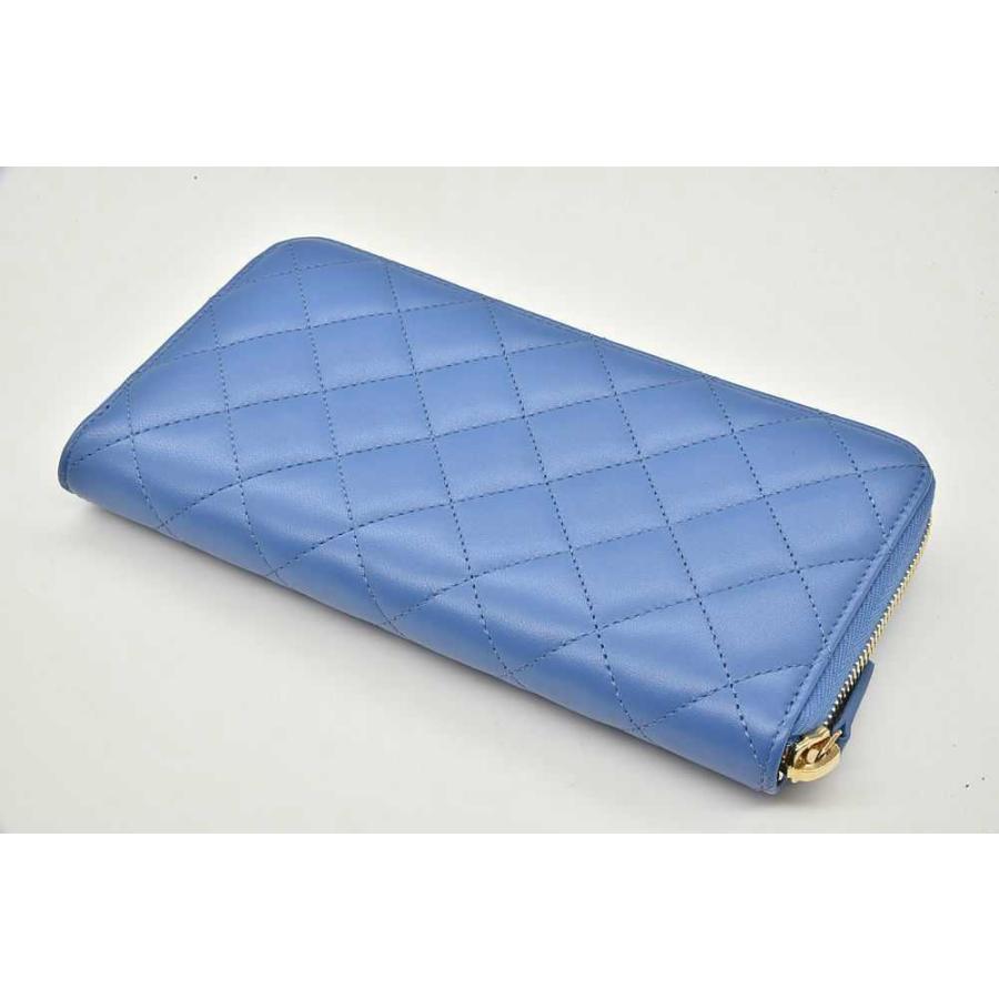 CHANEL（シャネル） マトラッセ ココマーク ロング ジップウォレット 