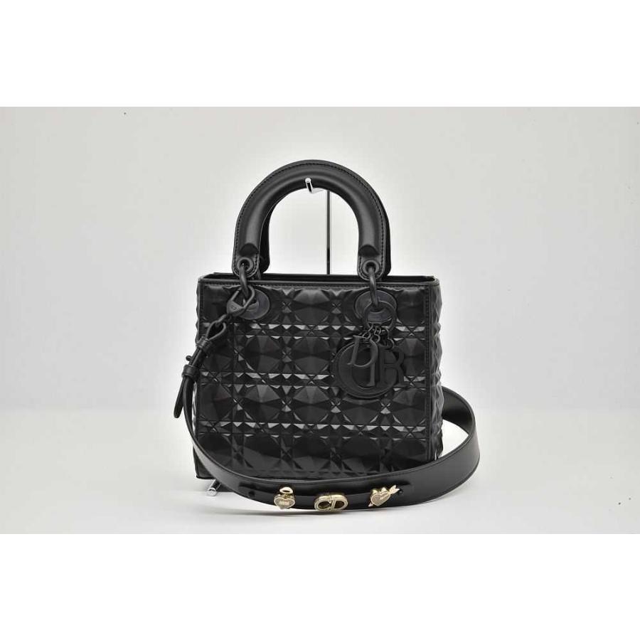 クリスチャンディオール マイレディディオール MY ABCDIOR ハンドバッグ DIOR | Lady Dior My ABCDior バッグ スモール カナージュ ラムスキン