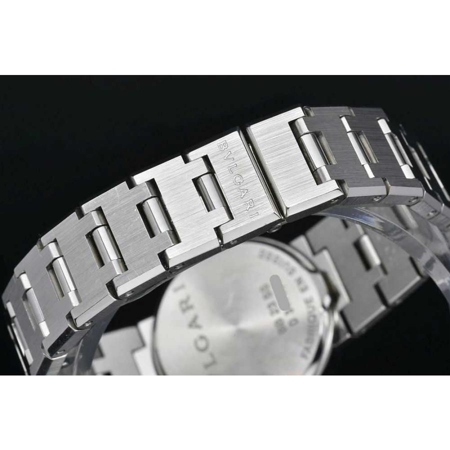 BVLGARI BB23SSD 腕時計　シルバー　ブラック文字盤　レディース ブルガリ・ブルガリ ブルガリ BB23SSD ブルガリブルガリ ブラック