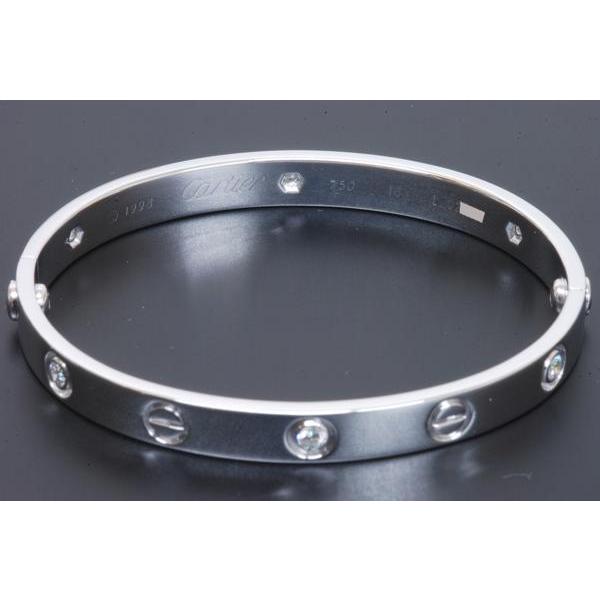 LOVE（Cartier） カルティエ ラブブレス ハーフダイヤ LOVE