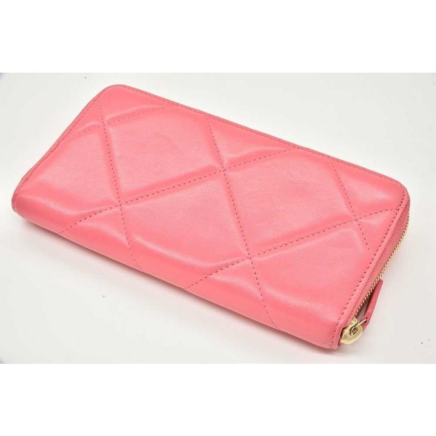 CHANEL 19 シャネル ロング ジップウォレット ラウンドファスナー長