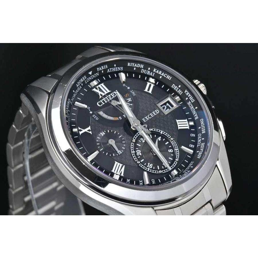 EXCEED(CITIZEN) シチズン AT9054-57E エクシード エコドライブ ダブル