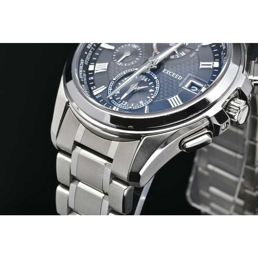 EXCEED(CITIZEN) シチズン AT9054-57E エクシード エコドライブ ダブル