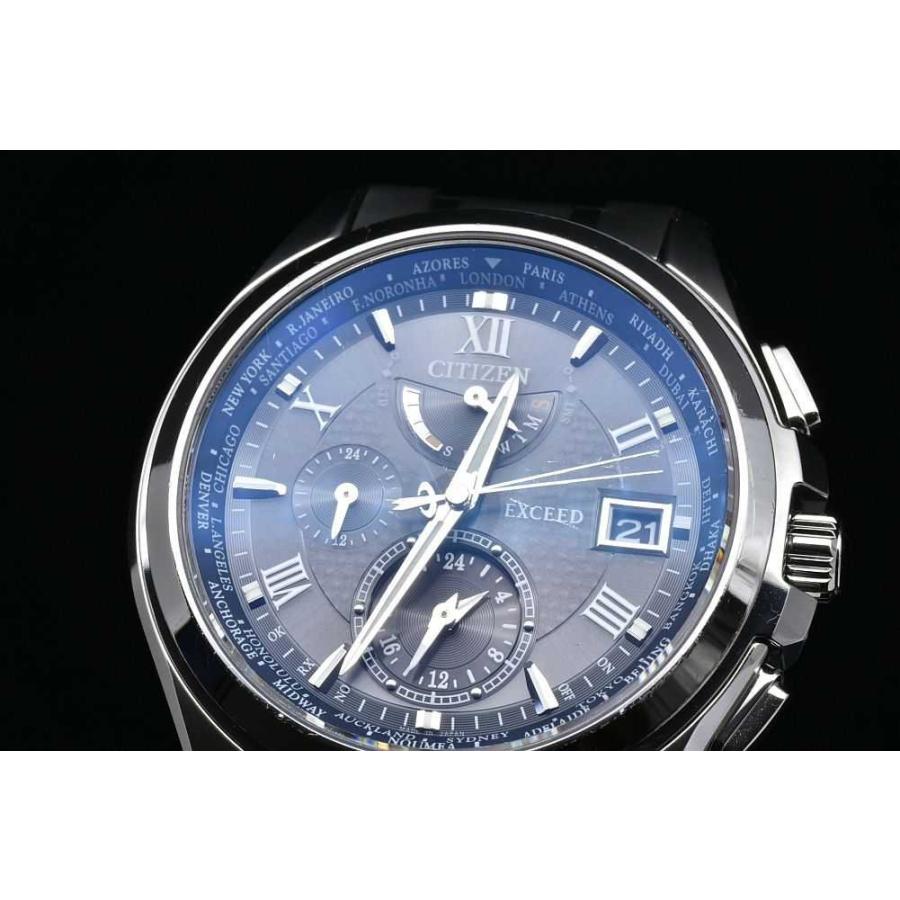 EXCEED(CITIZEN) シチズン AT9054-57E エクシード エコドライブ ダブル