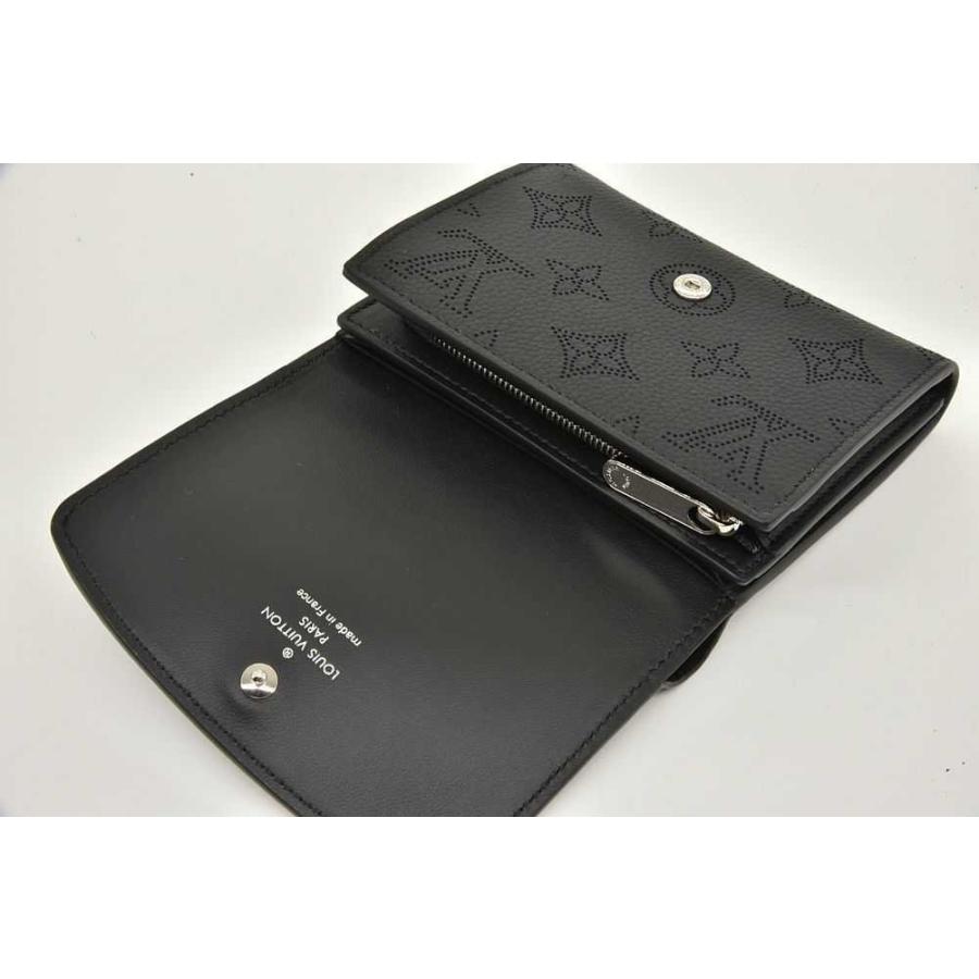 ルイヴィトン　ポルトフォイユイリス　マヒナ　ブラック　コンパクト M62540 Louis Vuitton ルイ・ヴィトン ポルトフォイユ・イリスコンパクト