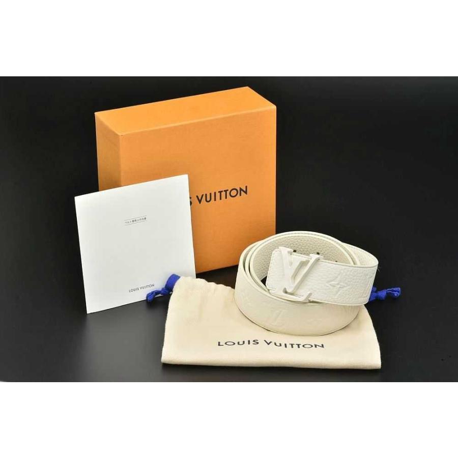 LOUIS VUITTON ヴィトン サンチュール LVシャープ トリヨンレザー  