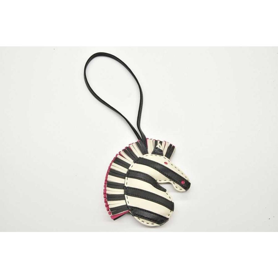 HERMES（エルメス） ジージーサバンナ シマウマ バッグチャーム