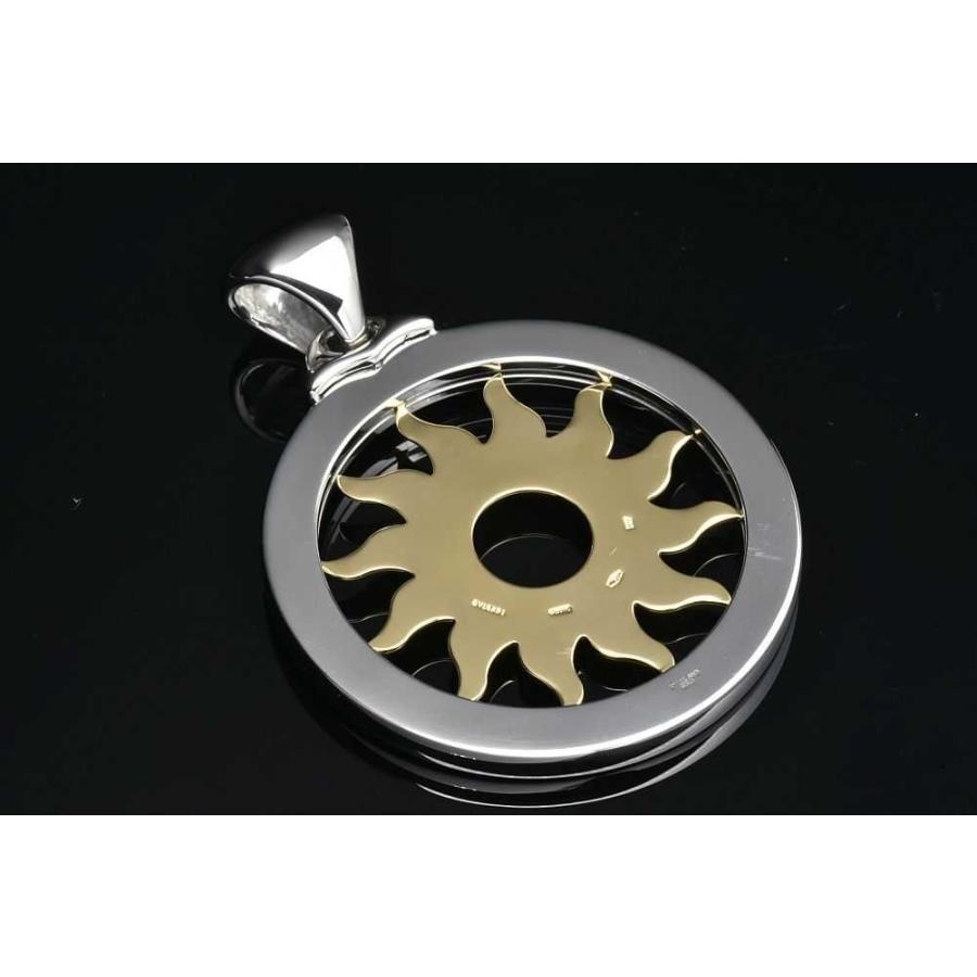BVLGARI（ブルガリ） トンド サン ペンダント SS/K18YG ステンレス