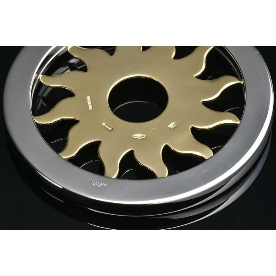 ブルガリ トンド サン ペンダント SS/K18YG ステンレススチール  