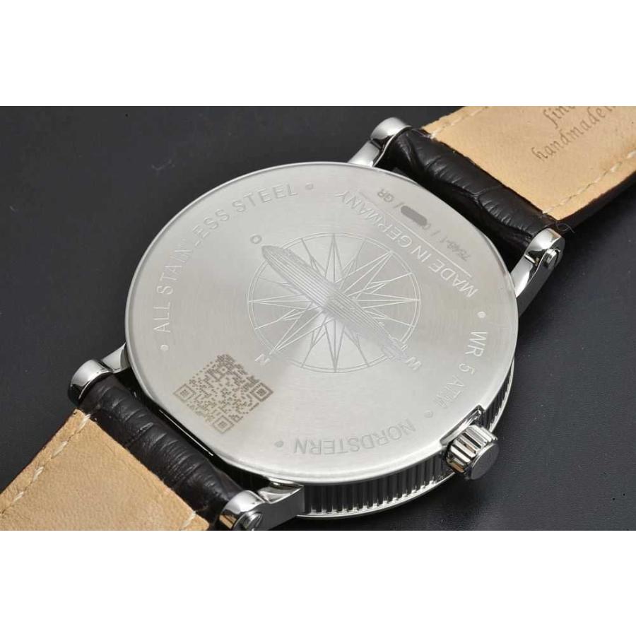 ツム ツェッペリン ZEPPELIN 7546 GMT メンズ 革 クォーツ 白文字盤