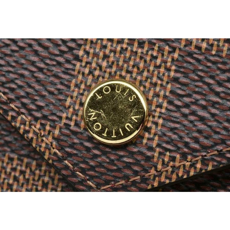 LOUIS VUITTON ヴィトン ダミエ ポルトフォイユ ヴィクトリーヌ