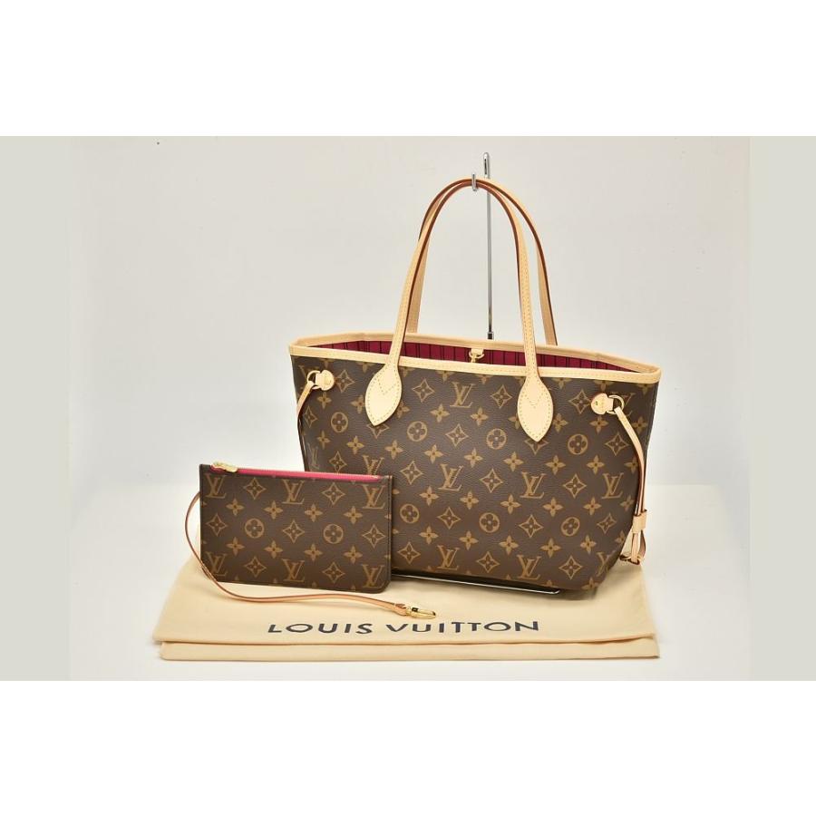LOUIS VUITTON ヴィトン モノグラム ネヴァーフルPM ポーチ付 LOUIS VUITTON ヴィトン モノグラム ネヴァーフルPM ポーチ付