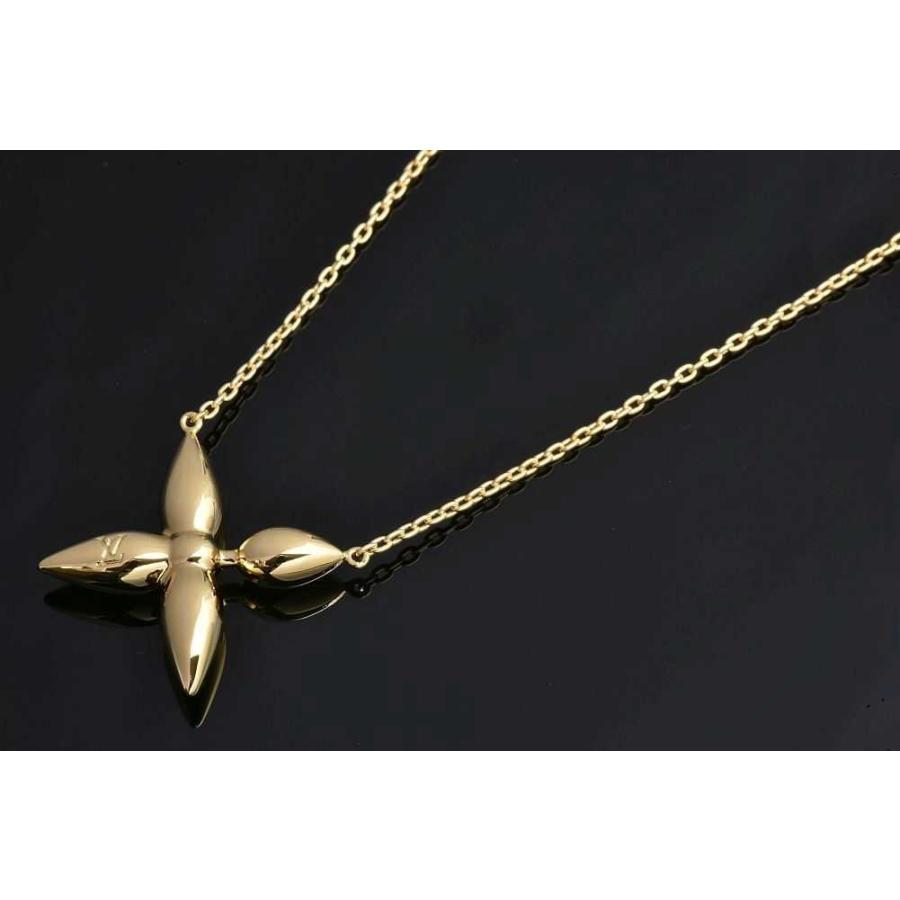 LOUIS VUITTON ヴィトン コリエ・ルイゼット ネックレス ゴールド  