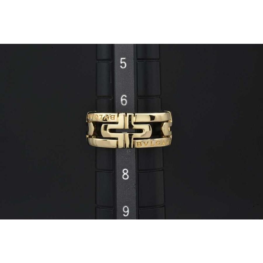 パレンテシ ブルガリ オープンワークリング K18YG イエロー パレンテシ ブルガリ オープンワークリング K18YG イエロー