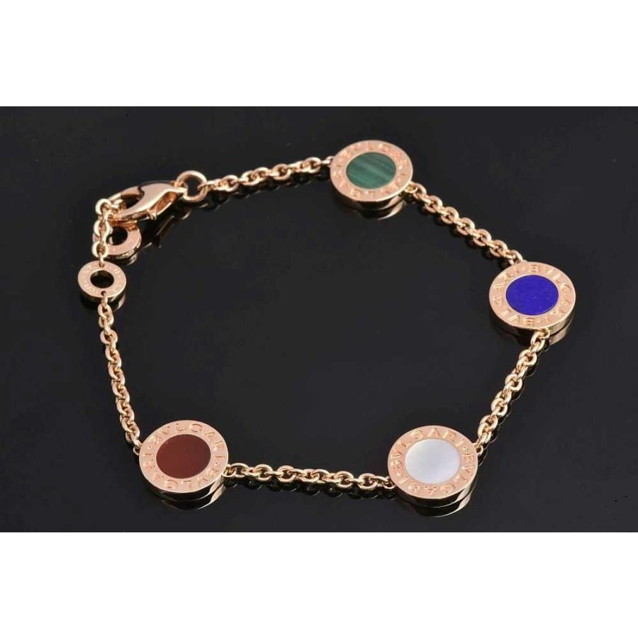 ブルガリ・ブルガリ ブルガリ K18PG ブルガリブルガリ ブレスレット