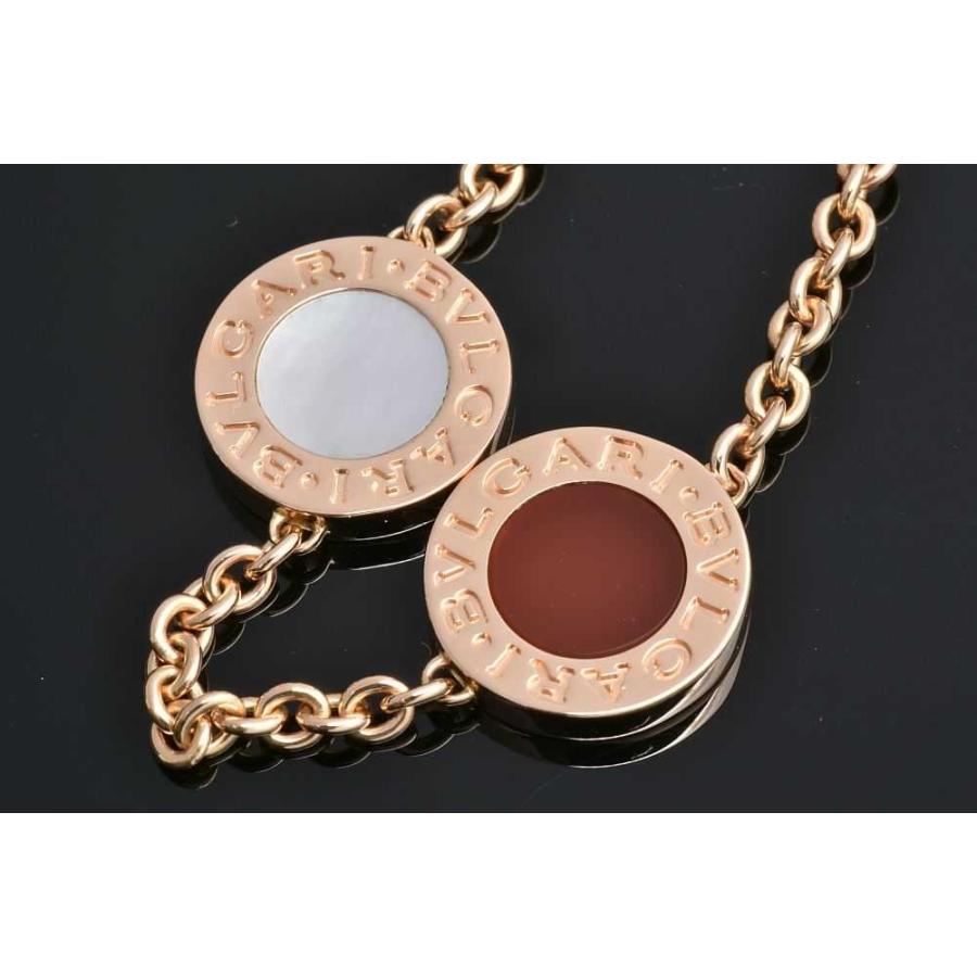 ブルガリ・ブルガリ ブルガリ K18PG ブルガリブルガリ ブレスレット