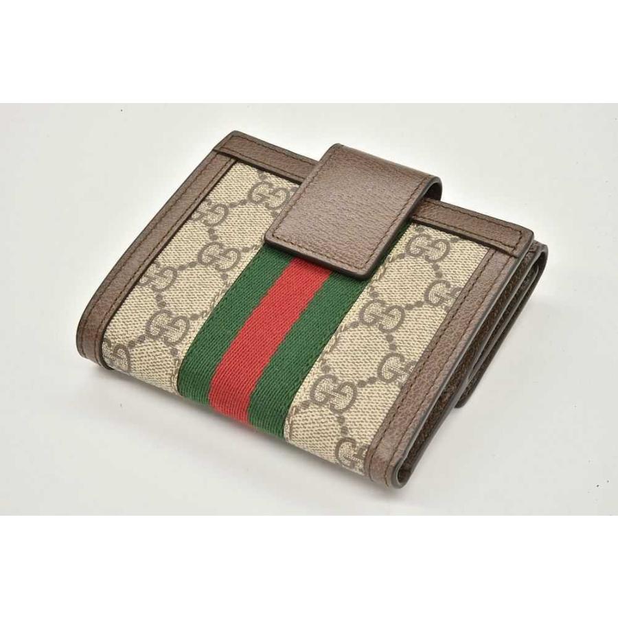 GUCCI グッチ オフィディア 二つ折り財布 523173 GG