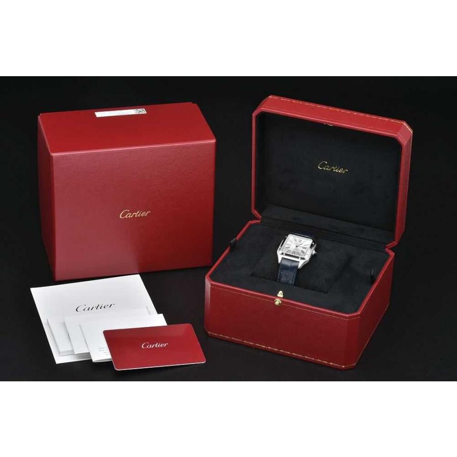 カルティエ サントス デュモン ウォッチ LM シルバー文字盤 クロコレザー W カルティエ サントスの2023年新作モデルをレビュー