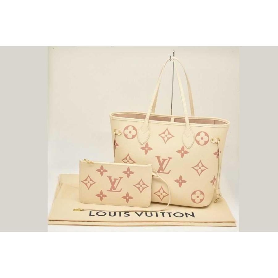 ヴィトン バイカラー モノグラム アンプラント ネヴァーフルMM トート  