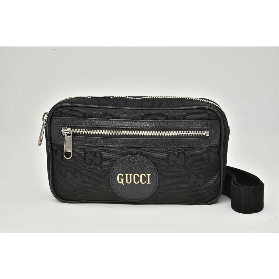 【現行 美品】GUCCI　ボディバッグ オフザグリッド GG柄 631341 黒 GUCCI（グッチ） Gucci Off The Grid オフ ザ グリッド ベルトバッグ