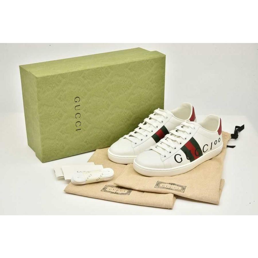 GUCCI（グッチ） Ace100 エース 100周年記念 レザー レディース 