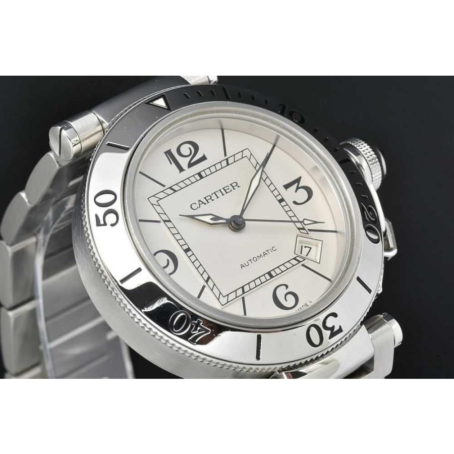 PASHA DE CARTIER カルティエ W31080M7 パシャ シータイマー メンズ SS