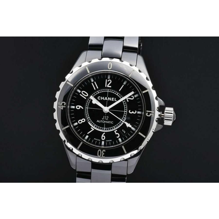 正規品】シャネル J12 H0685 38mm ブラックセラミック メンズ自動巻 CHANEL シャネル J12 H0685 メンズ腕時計 38mm 自動巻 ブラック文字盤