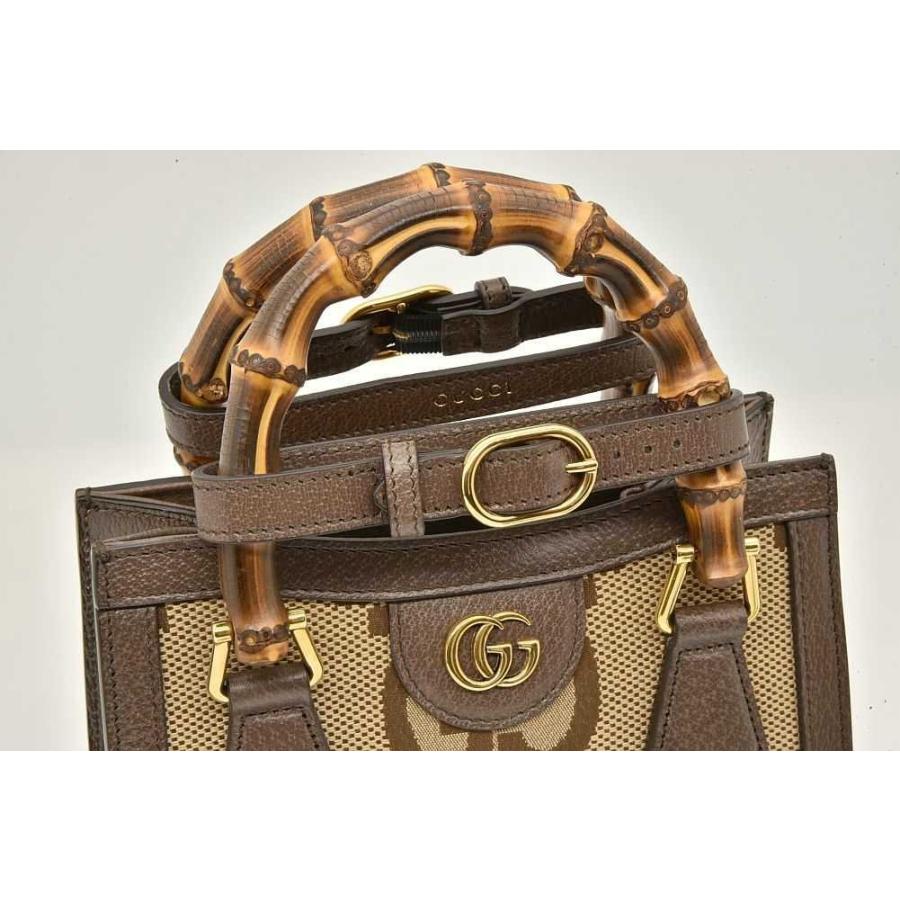 GUCCI（グッチ） ダイアナ ジャンボGG ミニ トートバッグ 2WAY