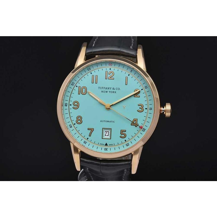 TIFFANY&Co. ティファニー 37836079 CT60 デイト メンズ RG/革 TIFFANY&Co. ティファニー 37836079 CT60 デイト メンズ RG/革