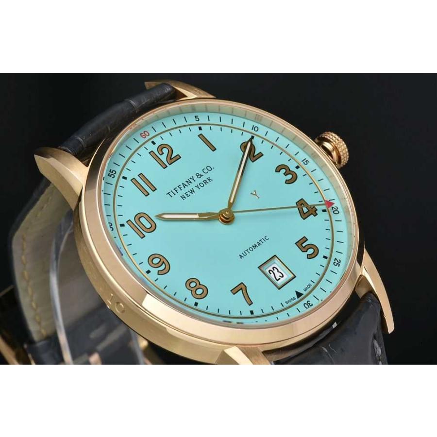 TIFFANY&Co. ティファニー 37836079 CT60 デイト メンズ RG/革 TIFFANY&Co. ティファニー 37836079 CT60 デイト メンズ RG/革