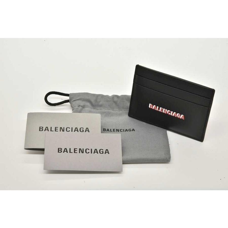 バレンシアガ CASH カードホルダー レザー カードケース ブラック  