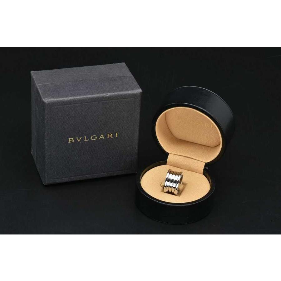 ビー・ゼロワン ブルガリ B-ZERO1 ビーゼロワン リング 4バンド K18WG