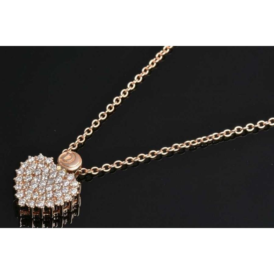 DAMIANI（ダミアーニ） クオーリ ロゴ ハート ダイヤモンド ネックレス