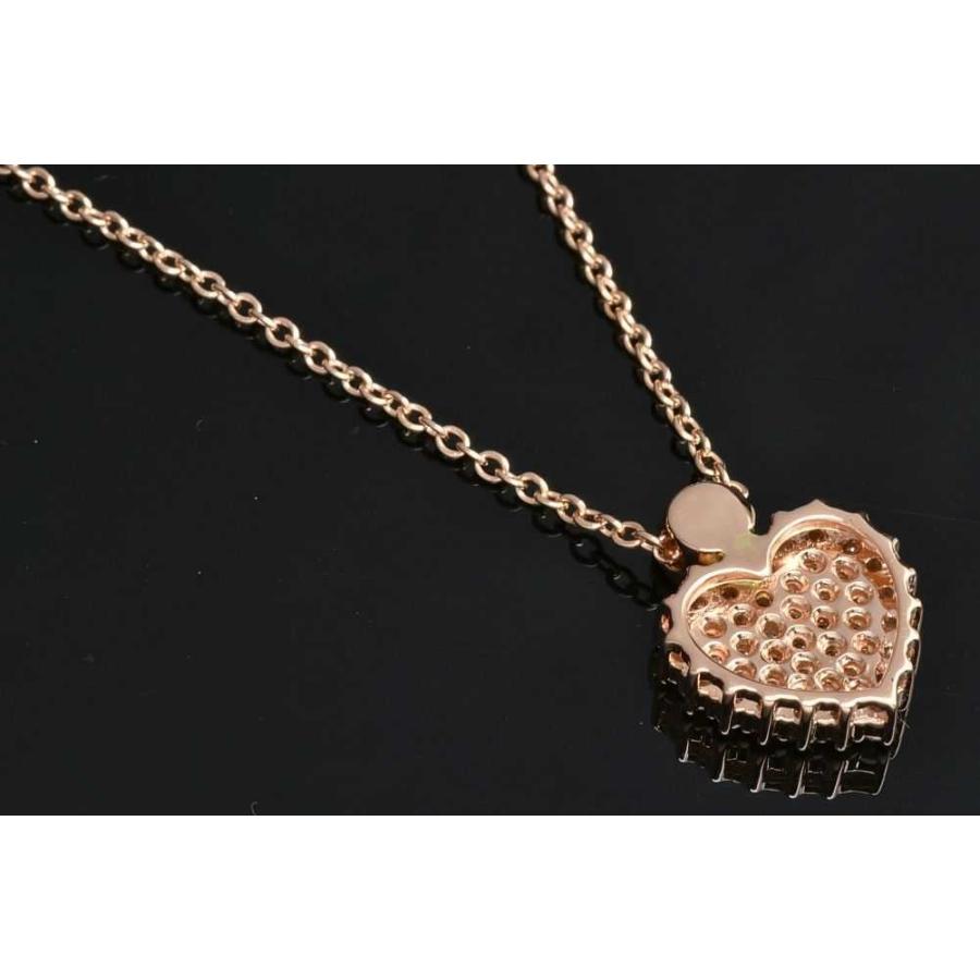 DAMIANI（ダミアーニ） クオーリ ロゴ ハート ダイヤモンド ネックレス