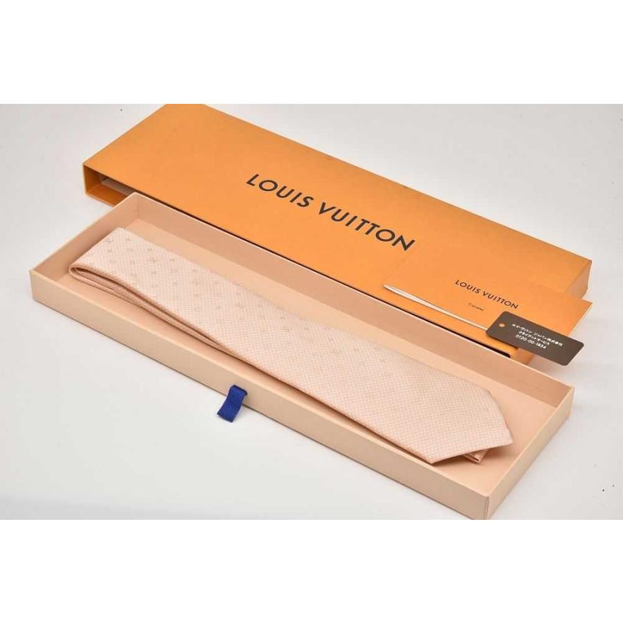 LOUIS VUITTON ヴィトン ネクタイ モノグラム ドット 8cm