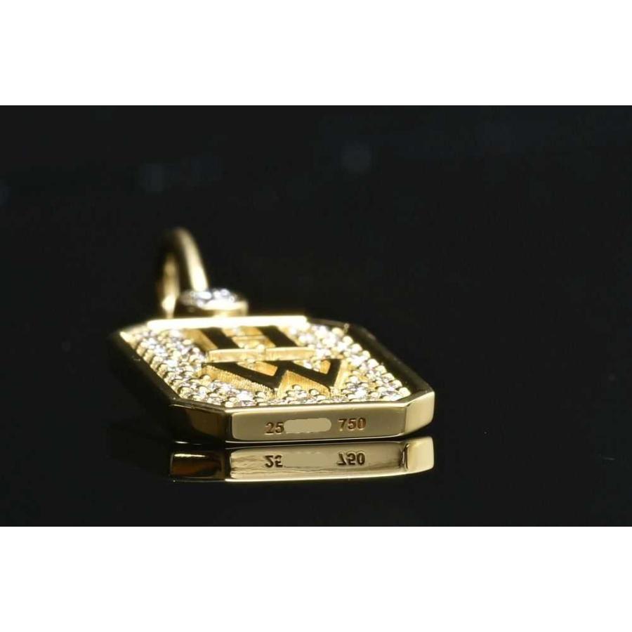 ハリー・ウィンストン（HARRY WINSTON） HWロゴ チャーム ダイヤモンド