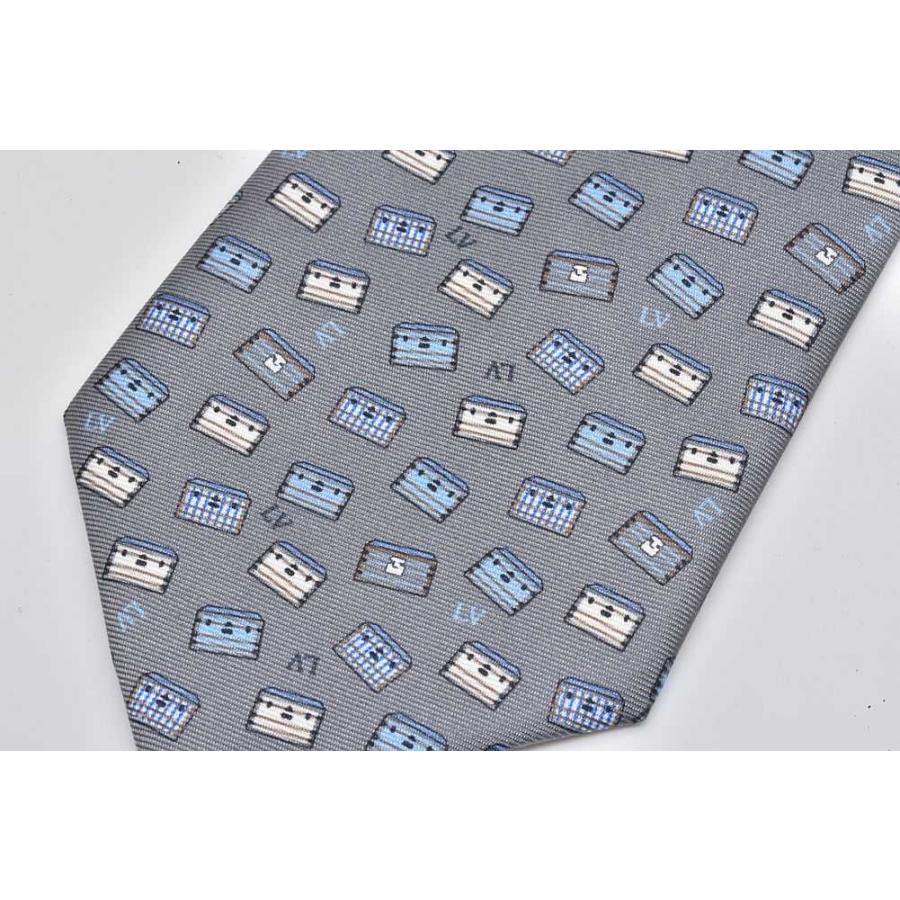 LOUIS VUITTON ヴィトン クラヴァット トランクイット ネクタイ 8cm  