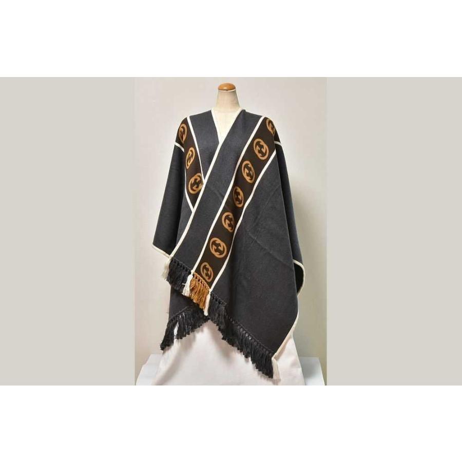 希少 グッチ リバーシブル GG ポンチョ ネイビー 【公式通販】