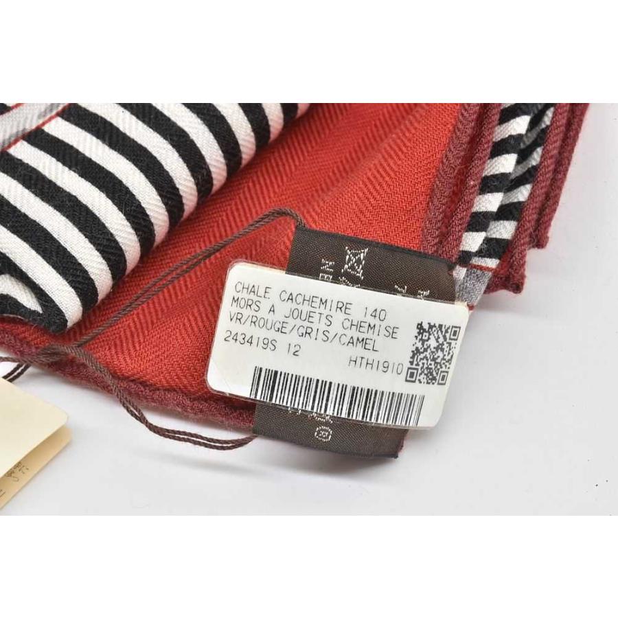 HERMES（エルメス） カレ140 MORS A JOUETS CHEMISE カシミヤ シルク