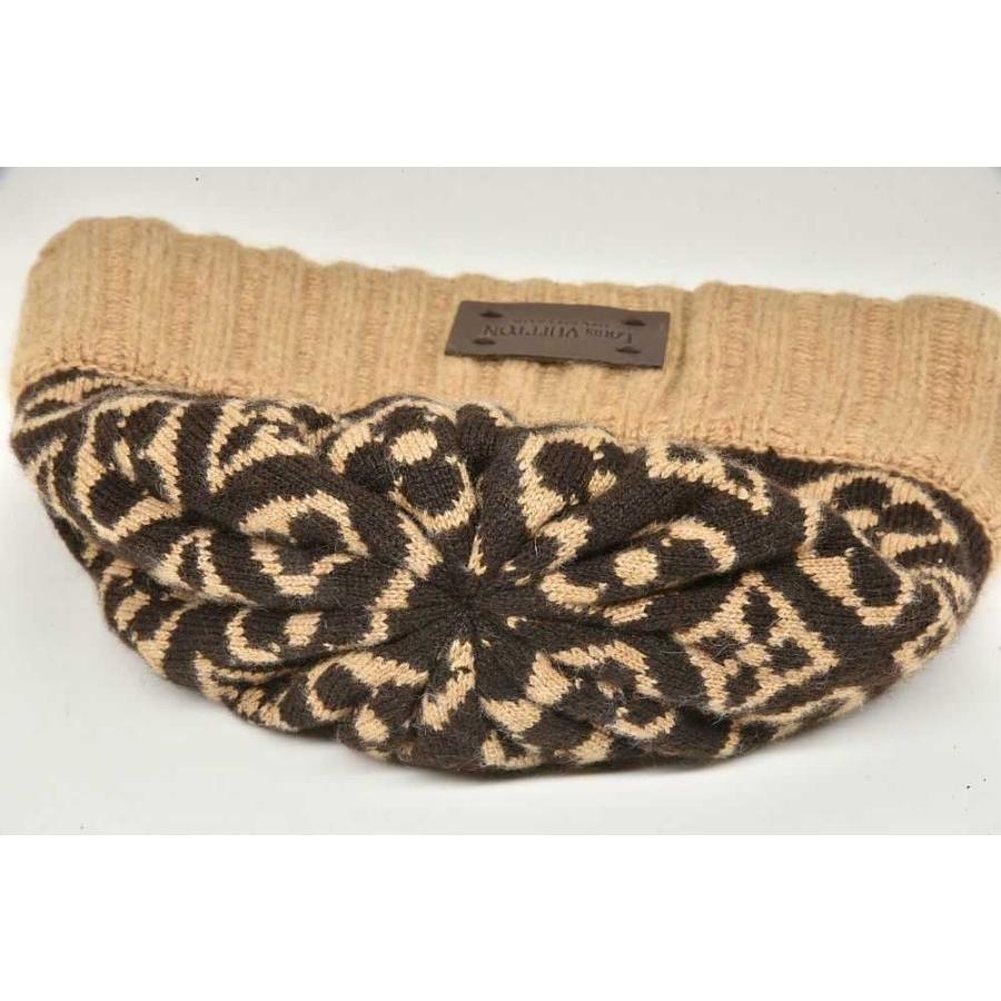 LOUIS VUITTON ヴィトン ボネスキー モノグラム ニットキャップ LOUIS VUITTON ヴィトン ボネスキー モノグラム ニットキャップ