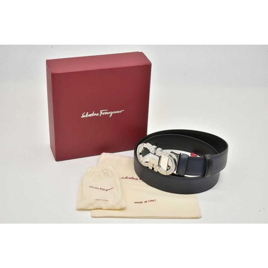 FERRAGAMO（フェラガモ） リバーシブルベルト ダブルガンチーニ