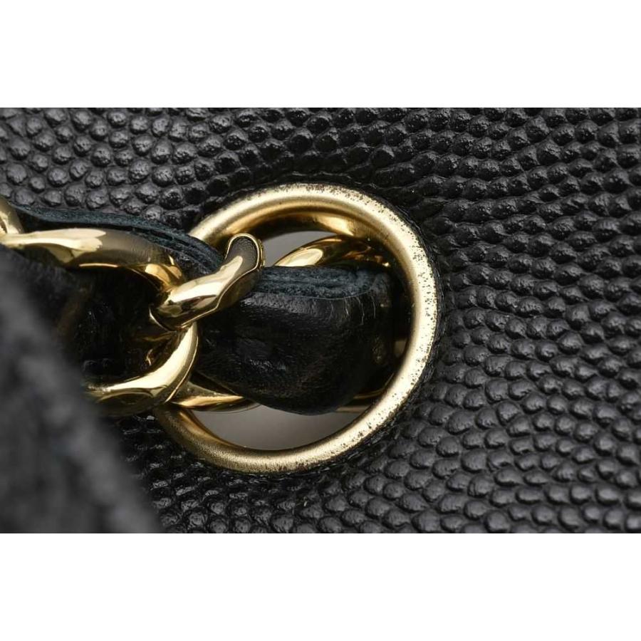 キャビアスキン シャネル CHANEL マトラッセ20 ミニ フラップ バッグ