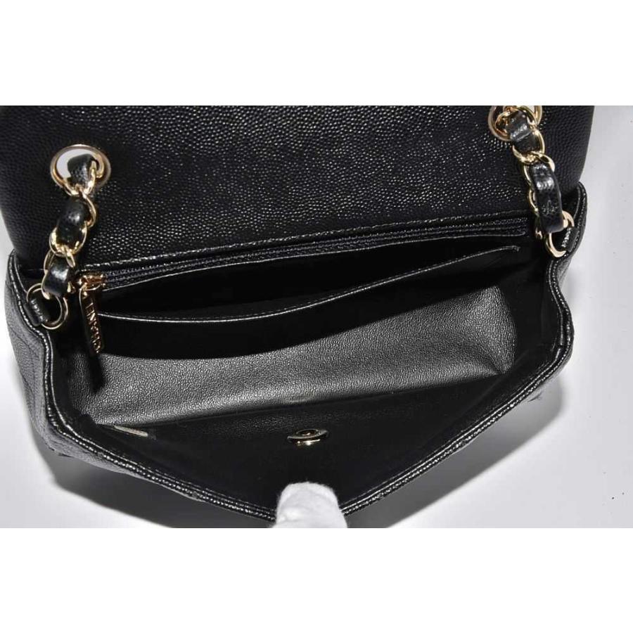 キャビアスキン シャネル CHANEL マトラッセ20 ミニ フラップ バッグ