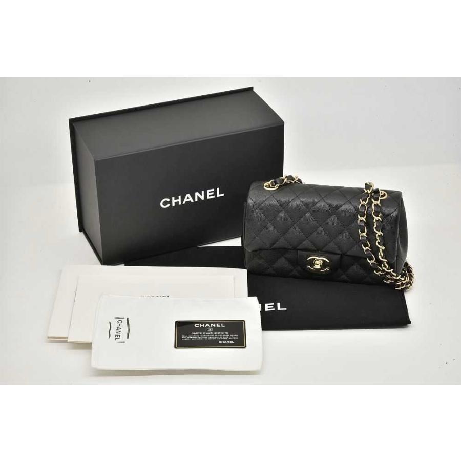 キャビアスキン シャネル CHANEL マトラッセ20 ミニ フラップ バッグ