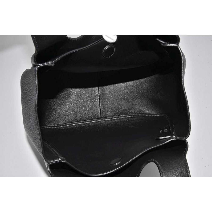 PRADA（プラダ） PRADAロゴ ミディアム レザー トート ハンドバッグ