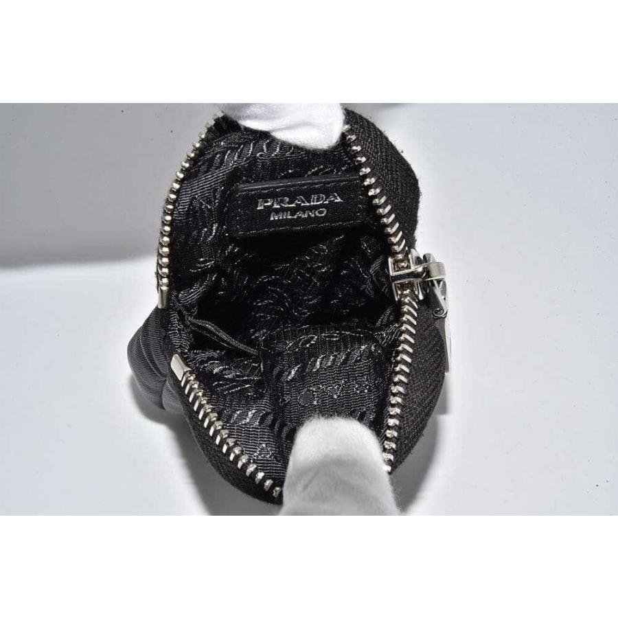 プラダ PRADA ショルダーバッグ パデッド Re-Nylon 1BC151 ブラック リサイクルポリアミド シルバー金具 【中古】 PRADA（プラダ） パデッド Re-Nylon リ ナイロン ショルダーバッグ
